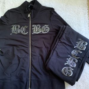 BCBG sequin Tracksuit